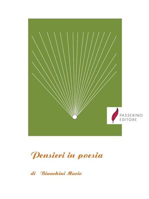 cover image of Pensieri in poesia